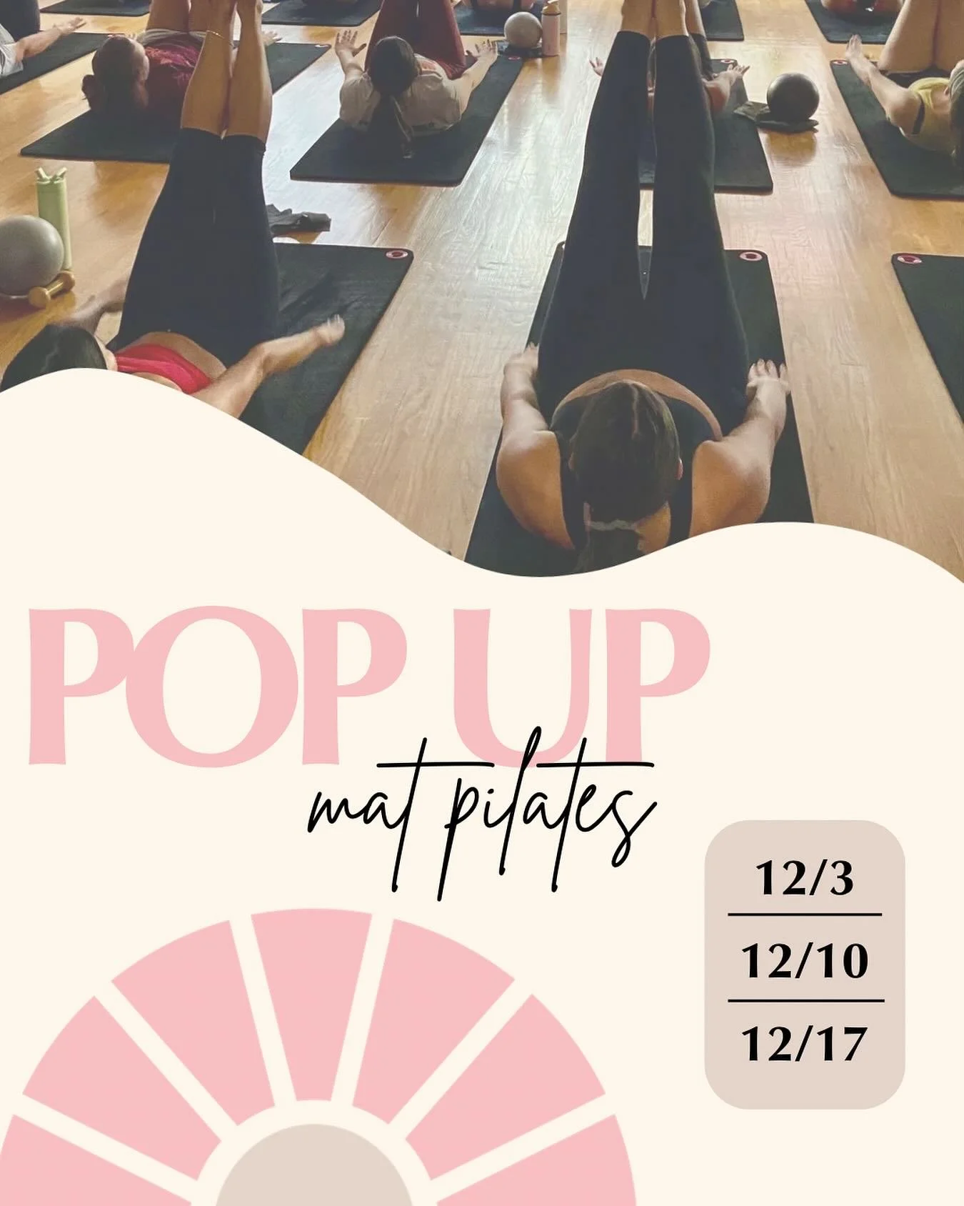 While our location is under construction🔨, we&rsquo;ll be popping up at Mainline Dance Company in Wayne. Join Donna and Jill the first three Wednesdays of December for Mat Sculpt at 9:30am. ✨🩷💪🏻

Link in bio to sign up. Spots are limited. BYO mat