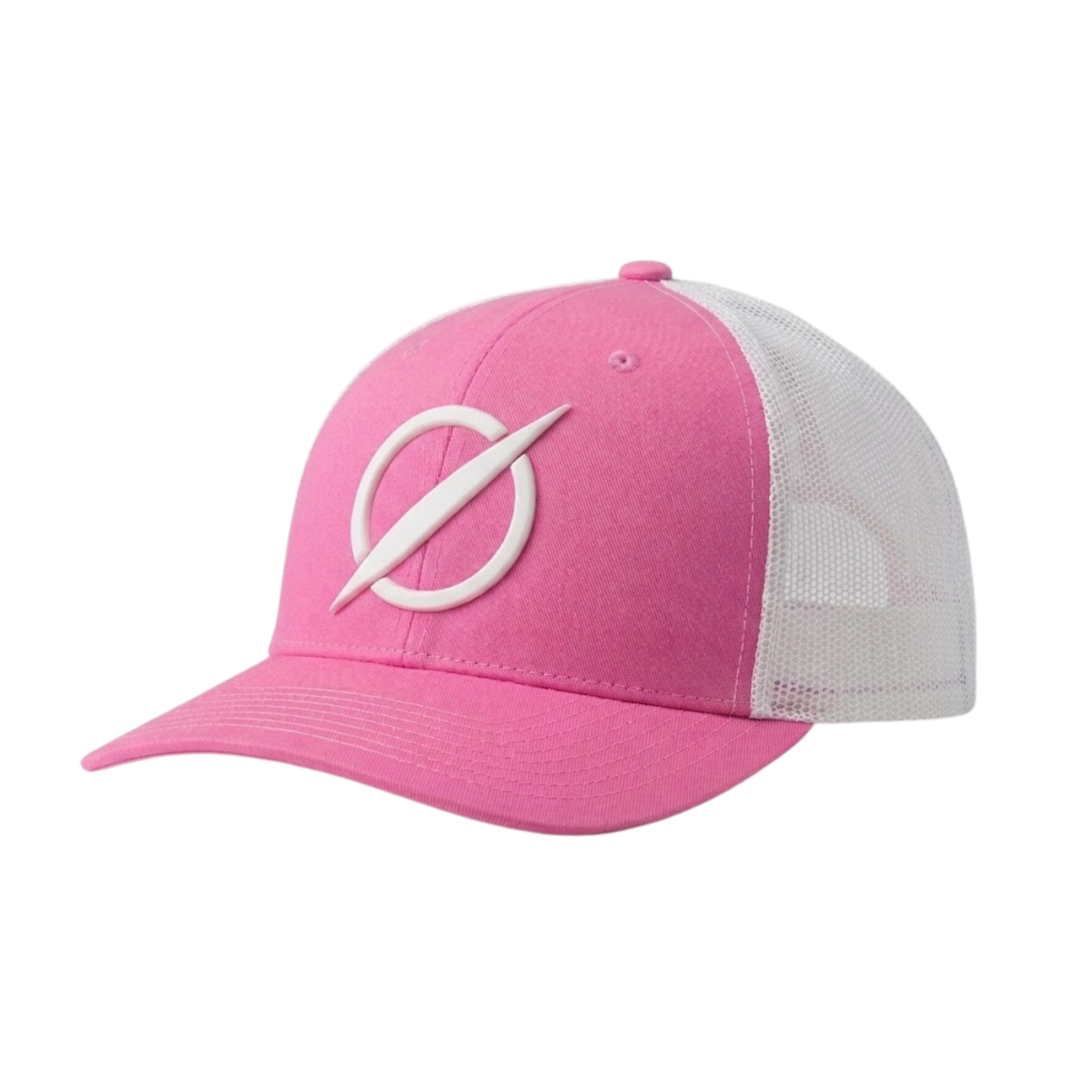 PINK/DROP PONYTAIL HAT