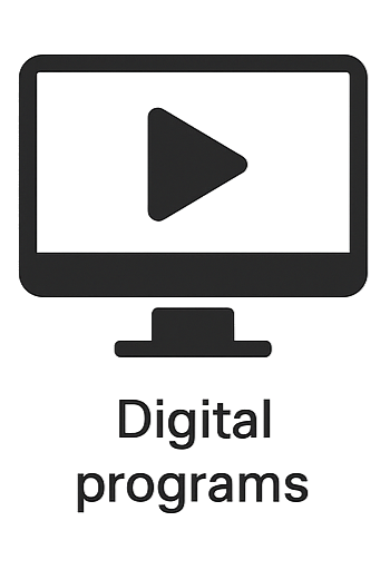 Self-paced modules + community forum