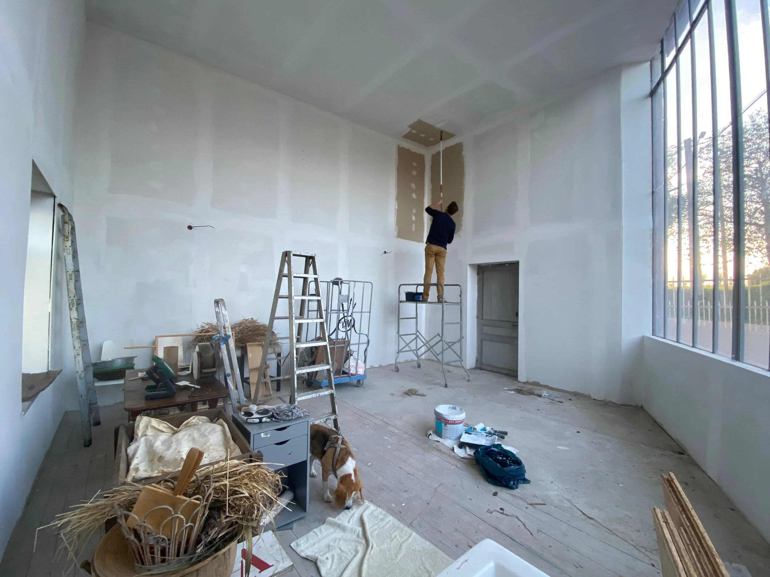 Atelier under constructie 1