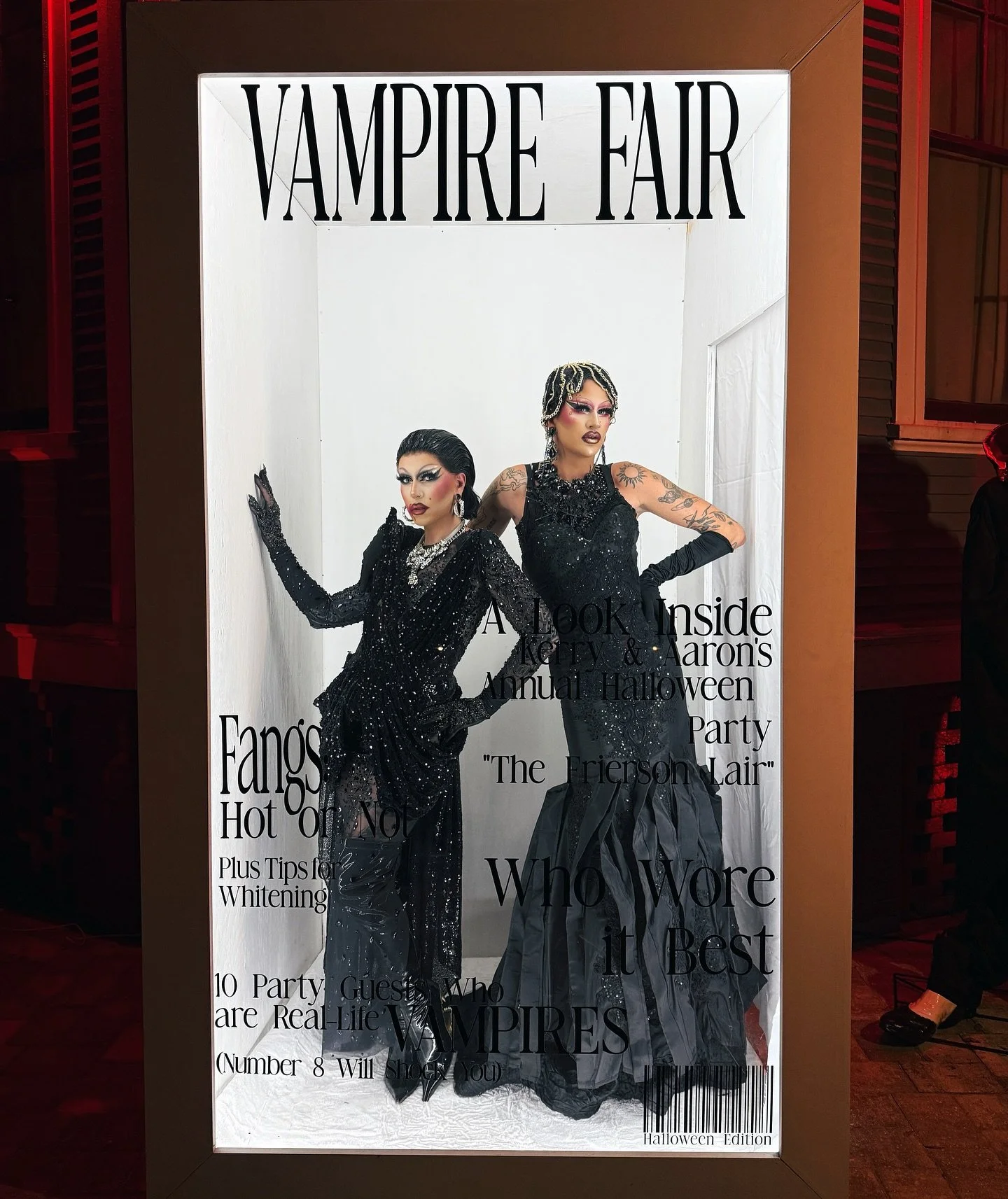 We had so much fun performing at This vampire Halloween party last night! 

@gidgetvonaddams