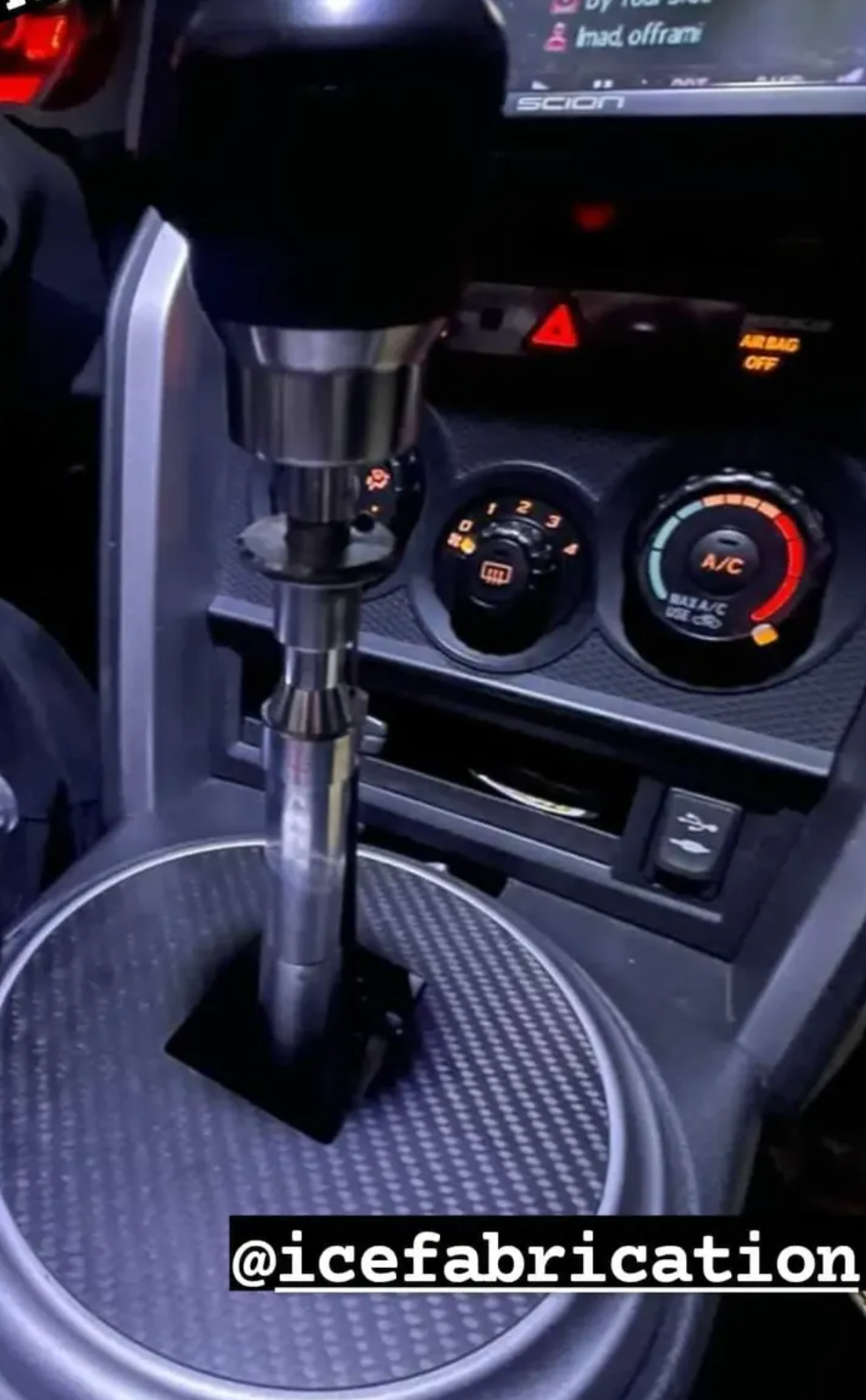 CAE Carbon Fiber Shift Plate