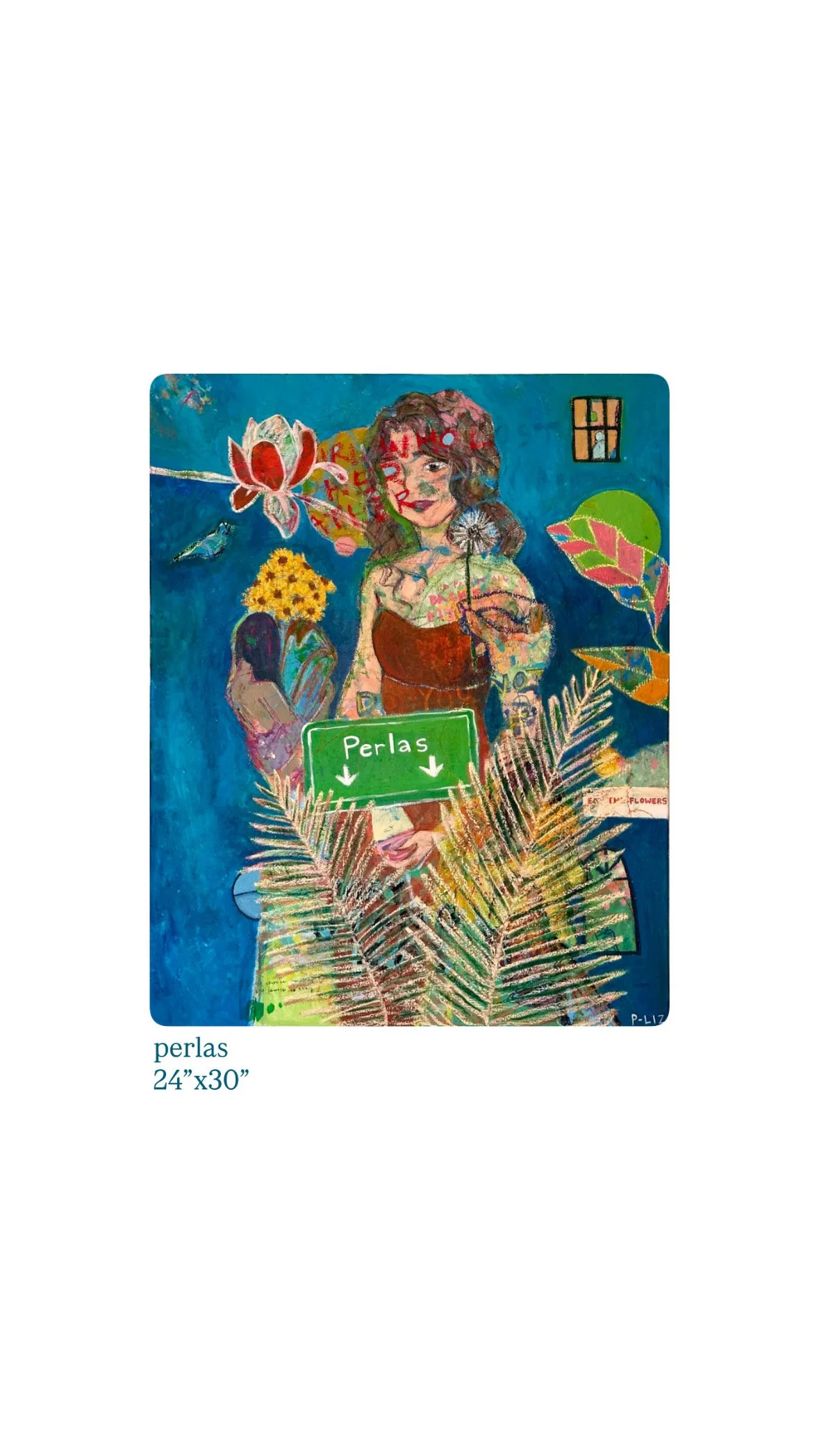 “Perlas” Original Painting