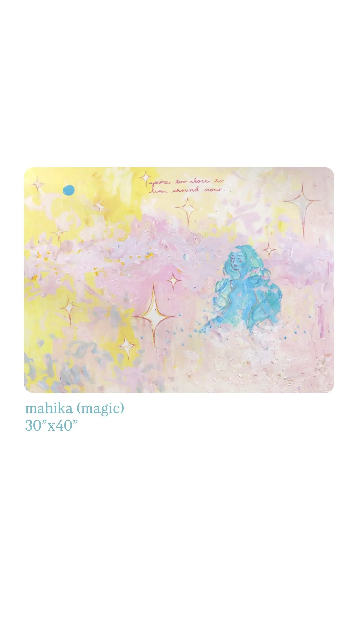 “mahika” original painting