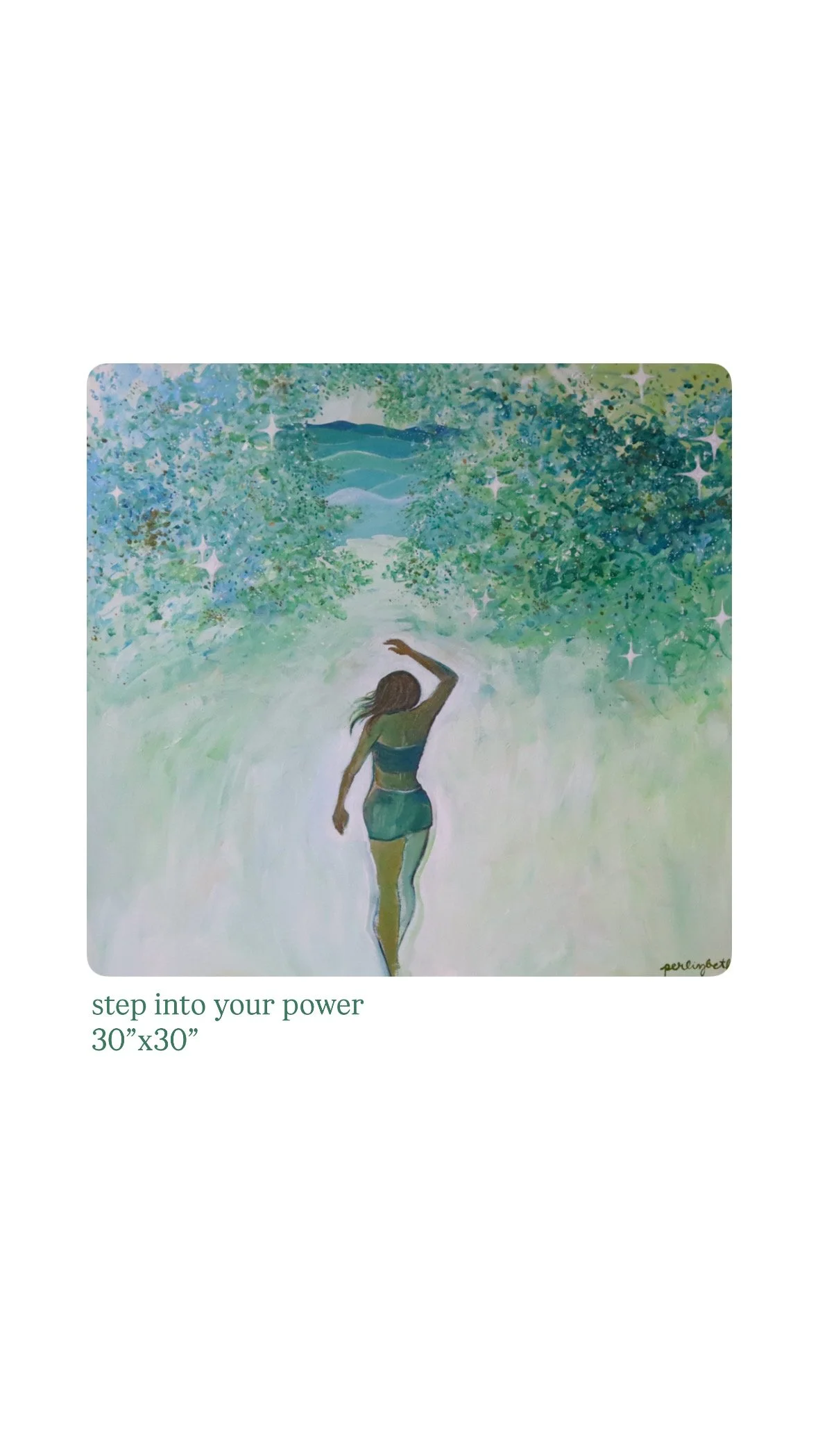 “Step Into Your Power” Original Painting