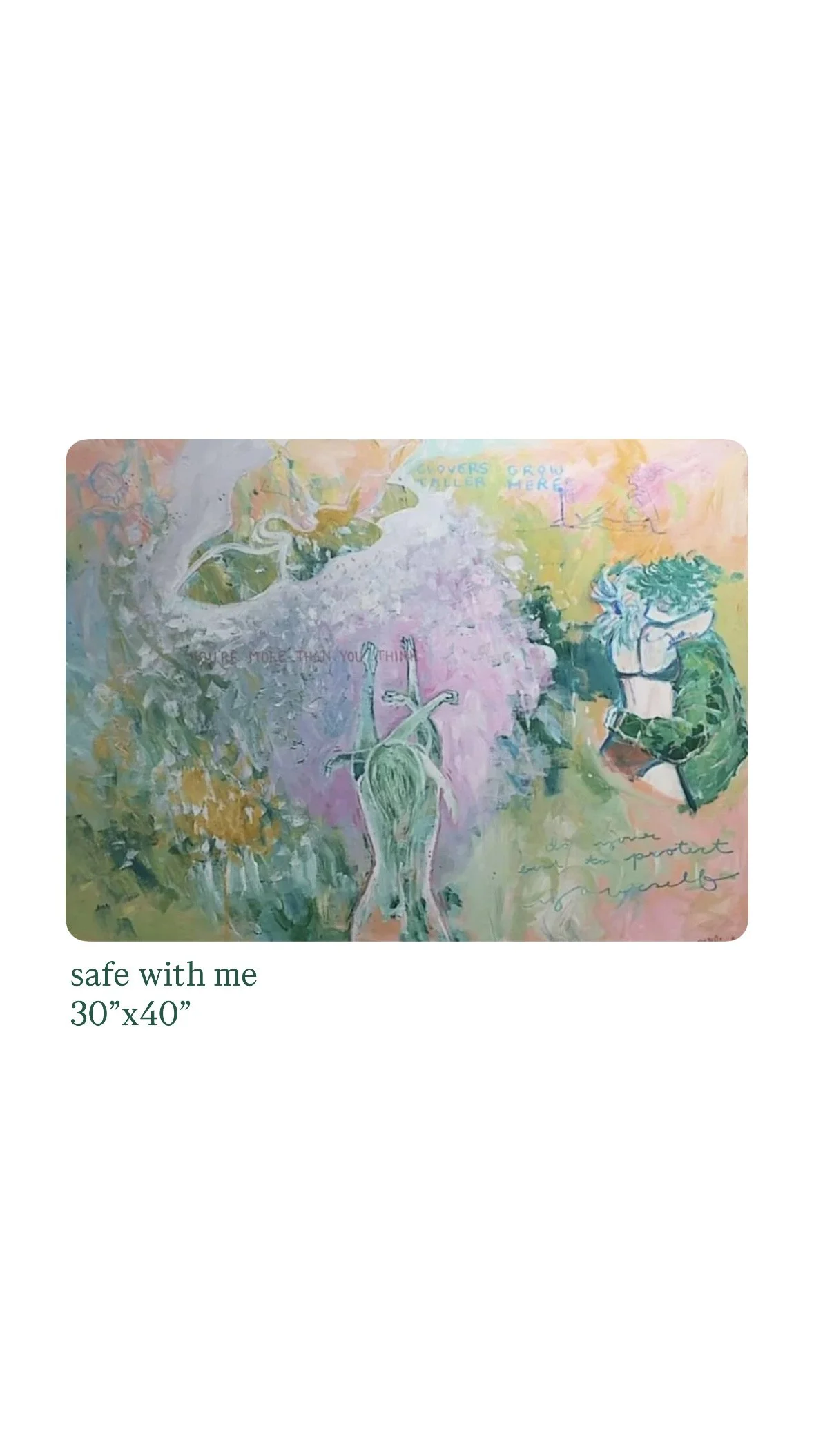 “Safe With Me” original painting