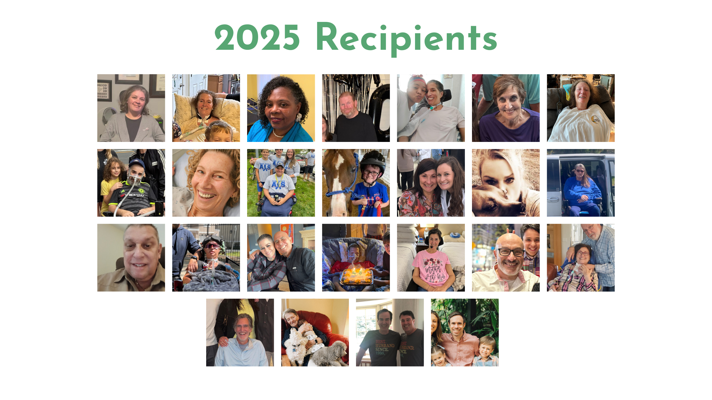 2025 Recipients