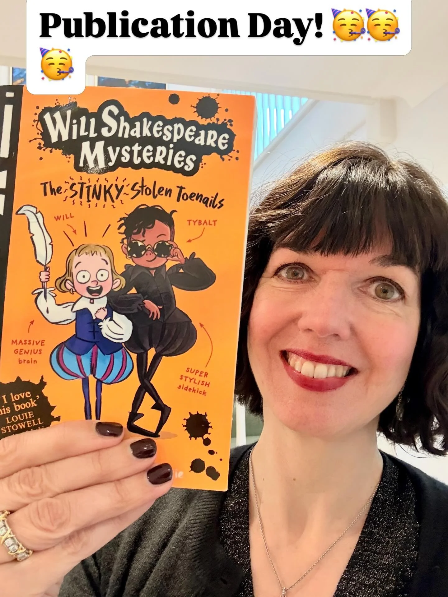 Happy book birthday to me and @sammyelgie !!!

It&rsquo;s been over 5 years since young Will popped into my head. There were lots of times I thought he would never get any further, which means I&rsquo;m extra delighted that today he is out in the wor