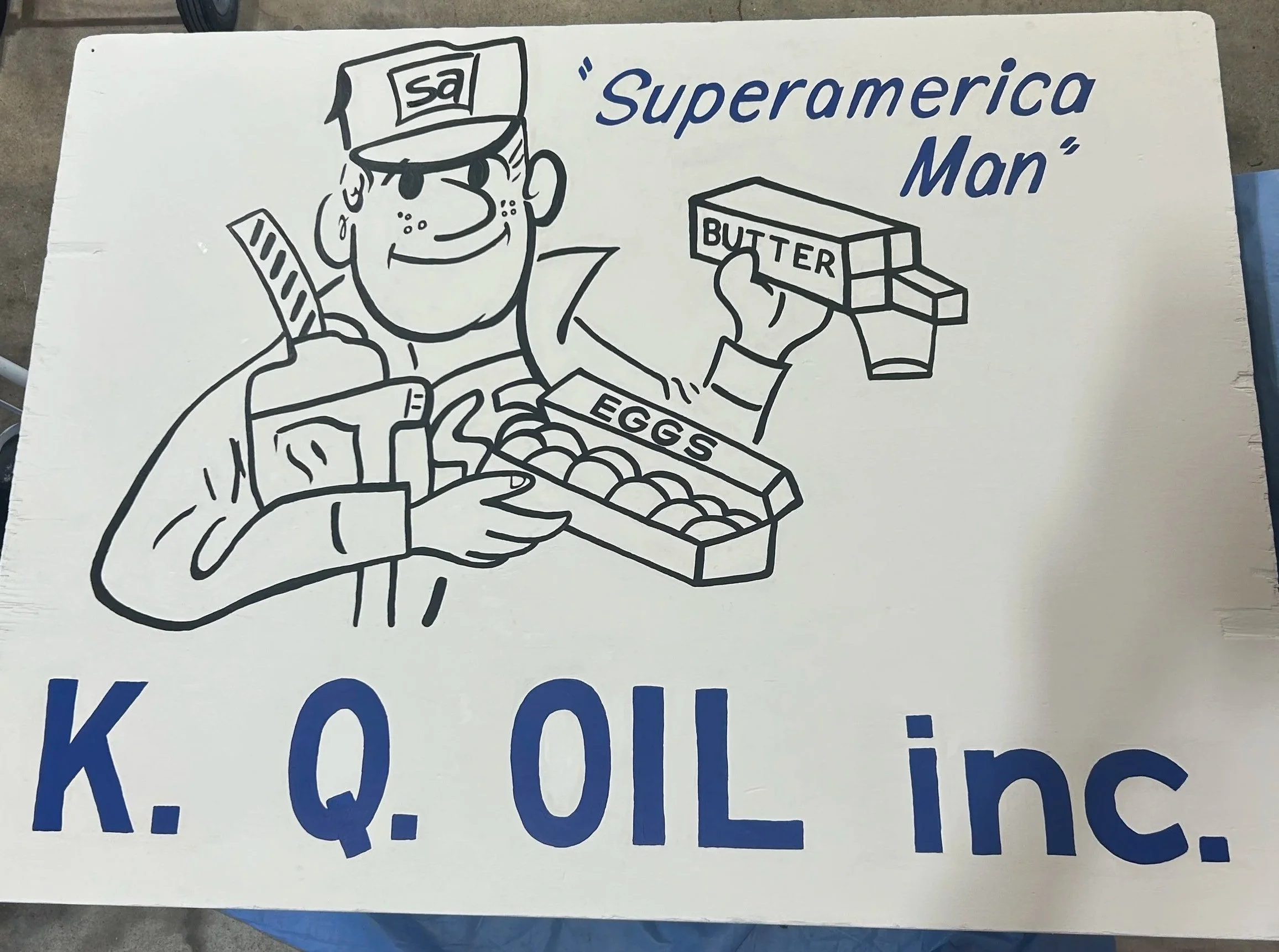 "Superamerica Man" Restoration