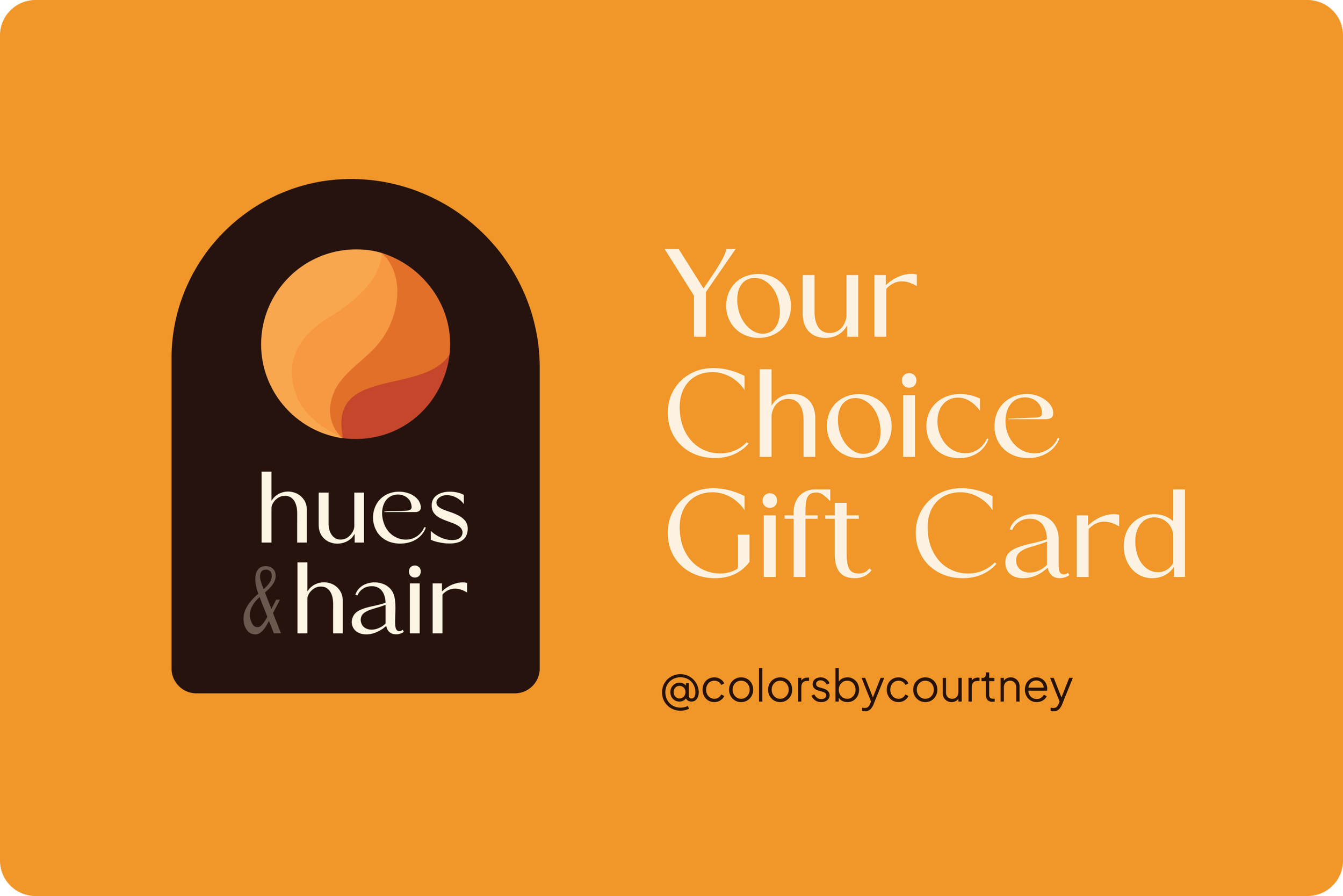 Your Choice Gift Card