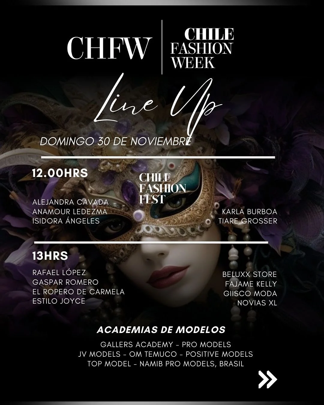 CHFW | DIA 2 | Una jornada que celebra talento, técnica y diversidad.