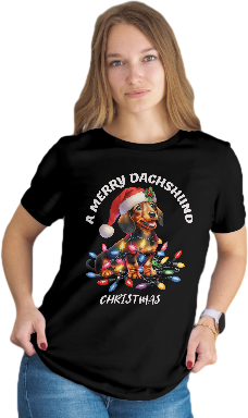 CHIHUAHUA CHRISTMAS CREW T-SHIRT
