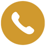 Phone icon within a gold circle