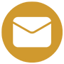 Gold medal with a black ribbon and a stylized 'M' engraved on it.