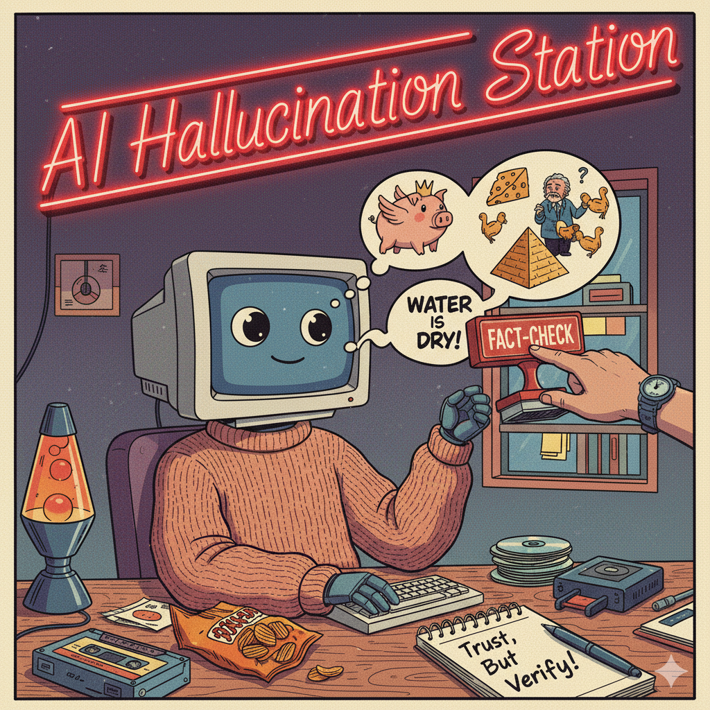 AI Hallucinates?