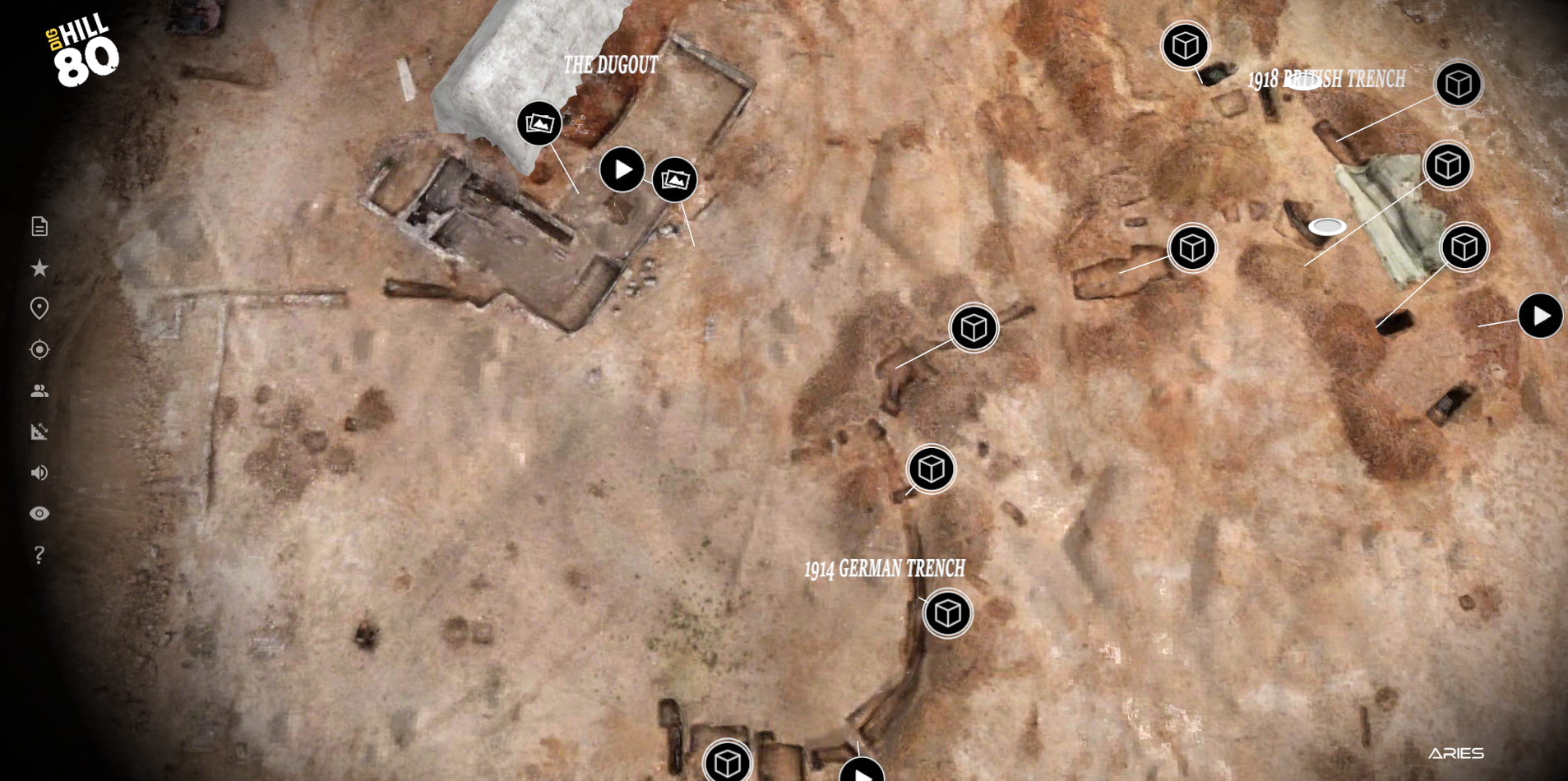 Hill80 Dig Site Reconstruction