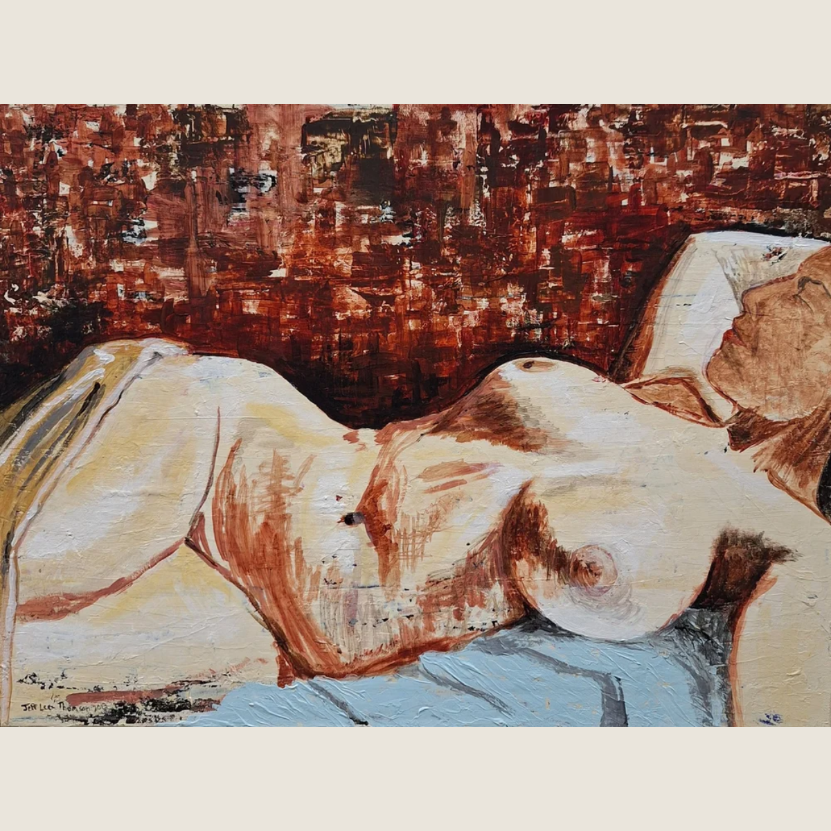 Reclined Nude Rendition