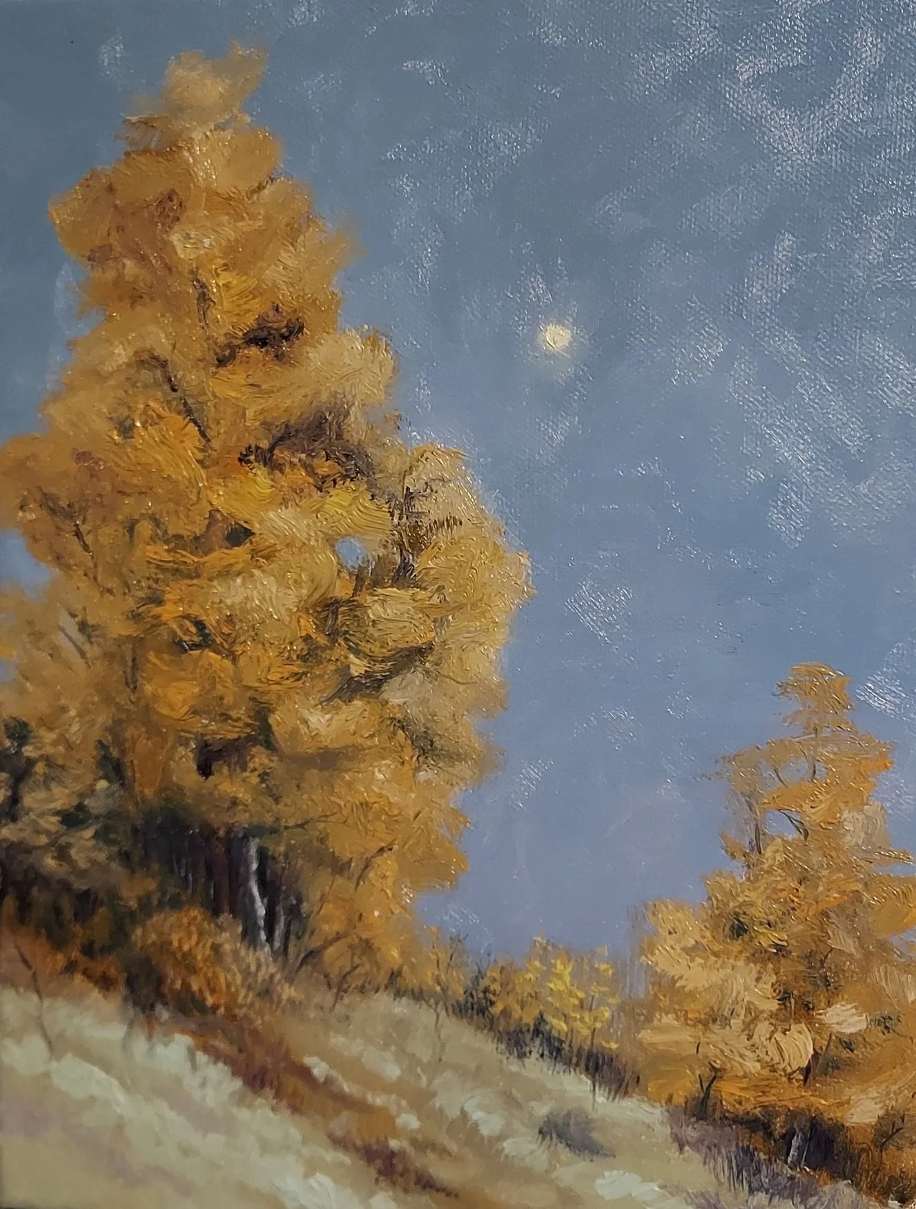 Sold Untitled Oil on canvas. 9"x12" 2022