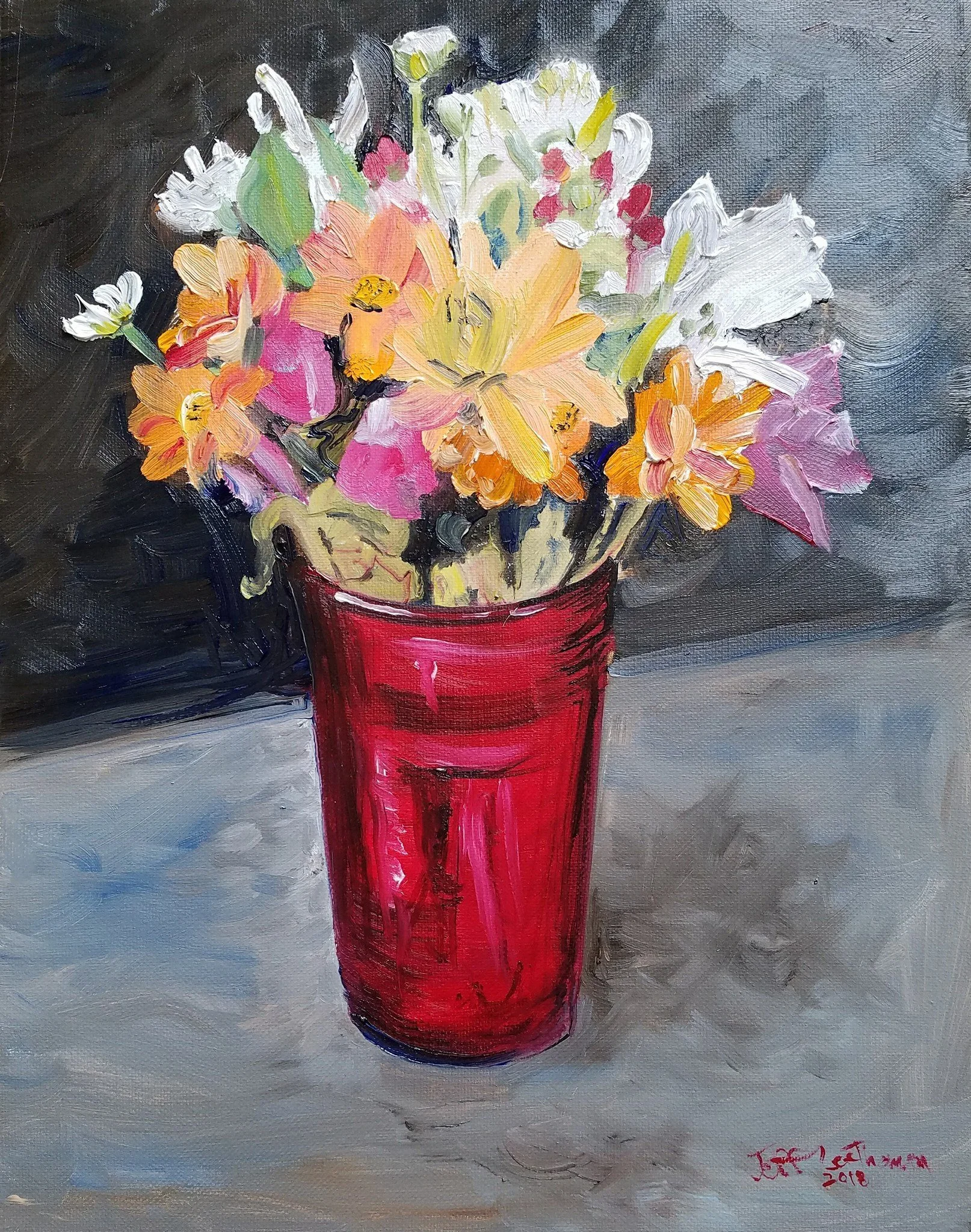 Sold " " Oil on canvas. 2018