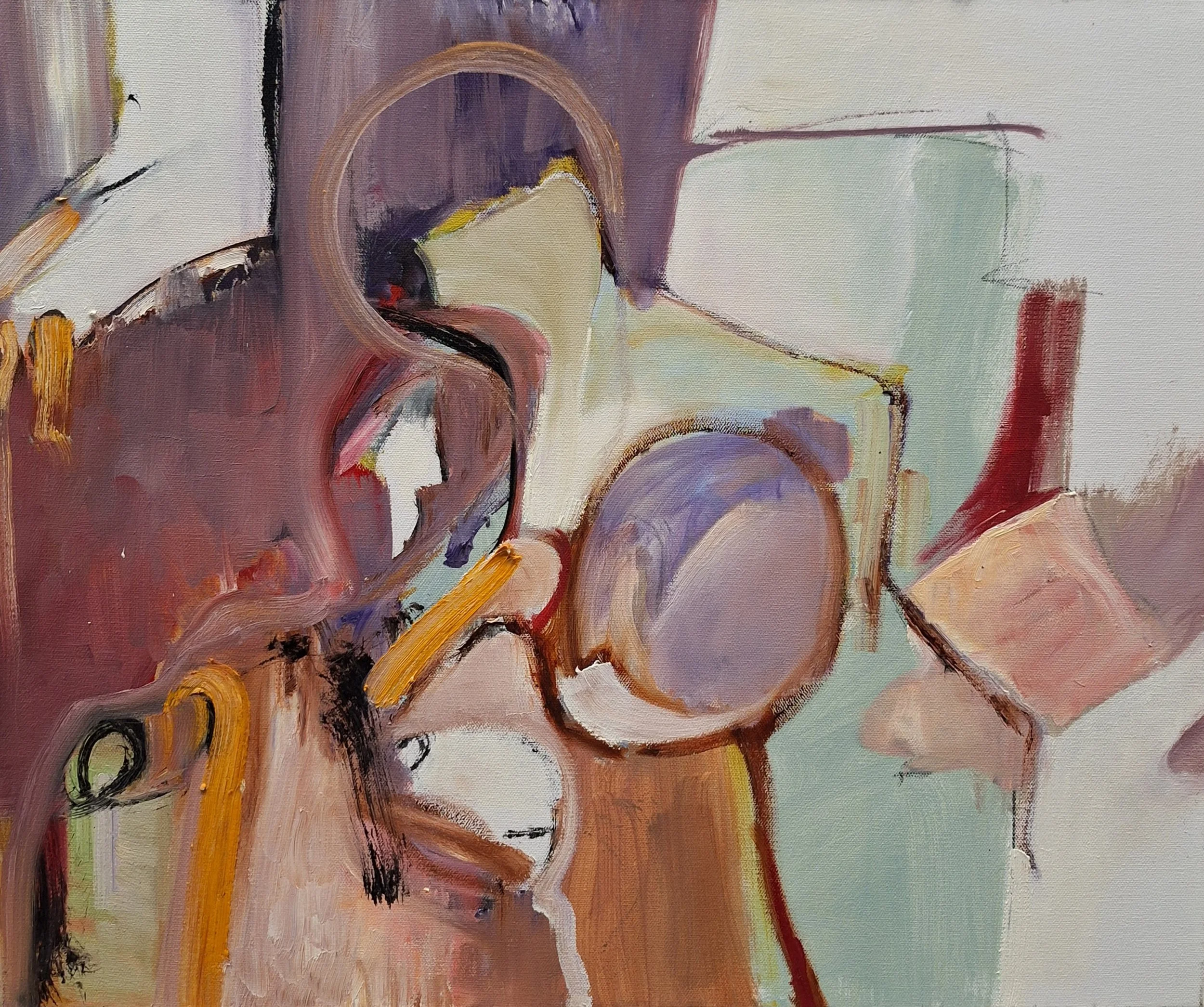 $ "Companion" Oil on gallery wrap on canvas. 20"x24" 2019