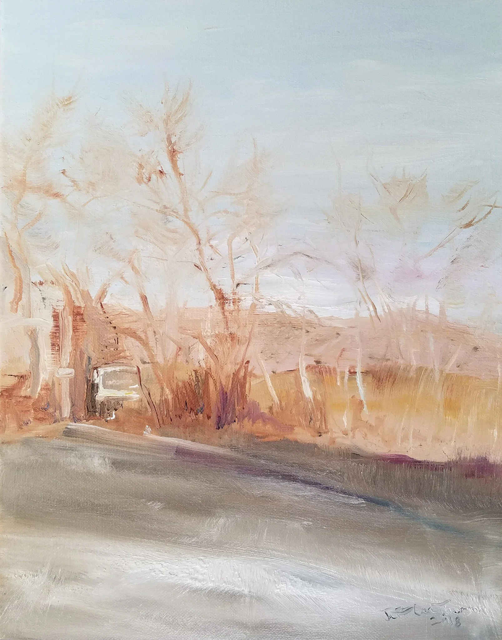 Sold Oil on canvas. 11"x14"