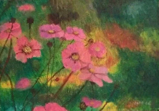 Sold Oil on canvas panel. 2006