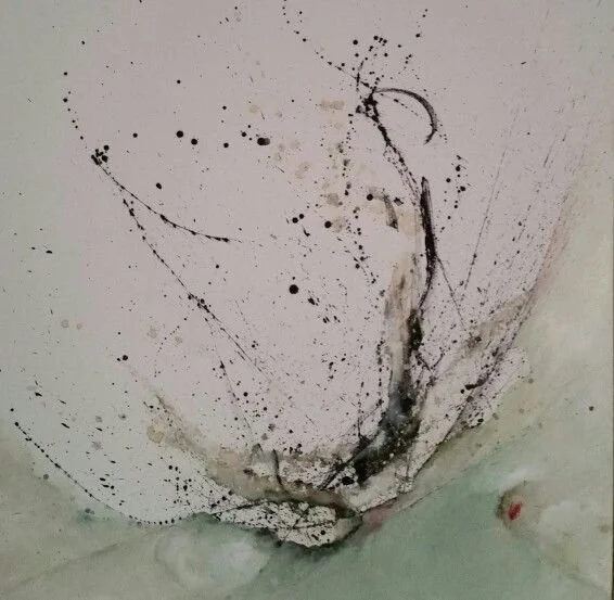 Sold " " Mixed media on canvas. 36"x36"