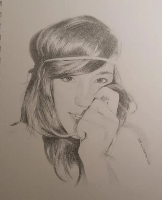 $200 "Alex" Graphite on paper. Approx 8"x10" 2014 