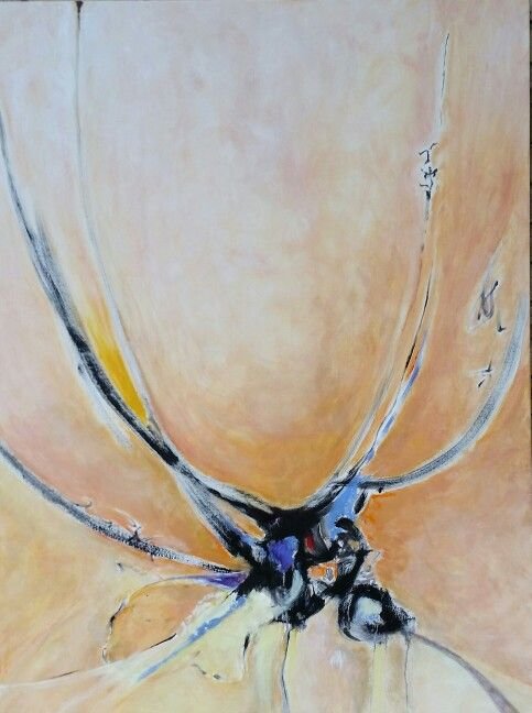 Sold Untitled Acrylic on canvas. 30"x40"