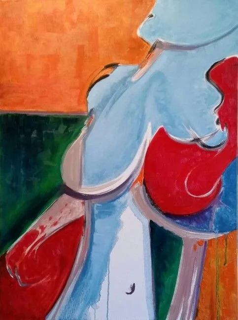 Sold. Untitled Oil on canvas. 18"x24" 2015 