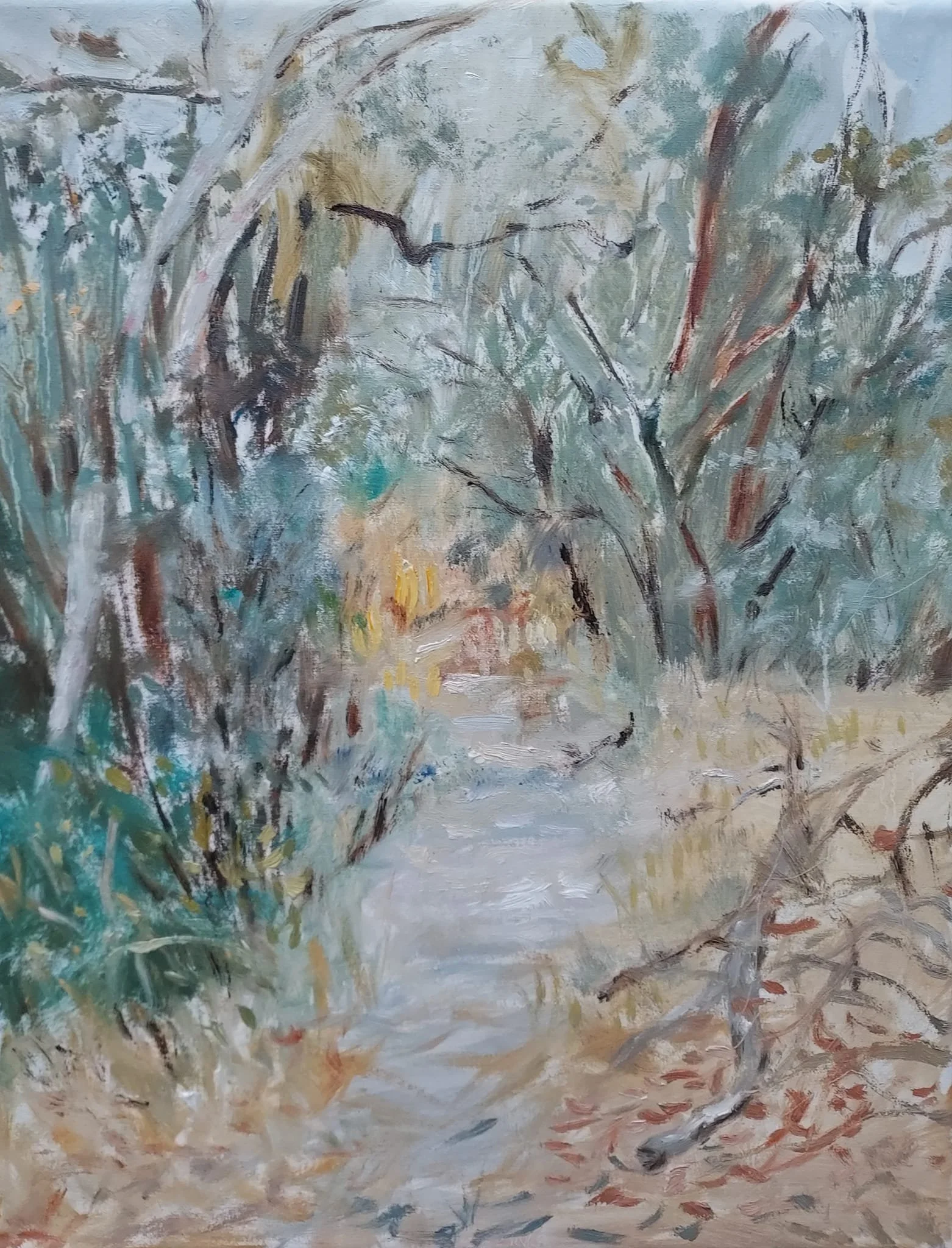 Sold Plein air Oil on canvas. 12"x16"