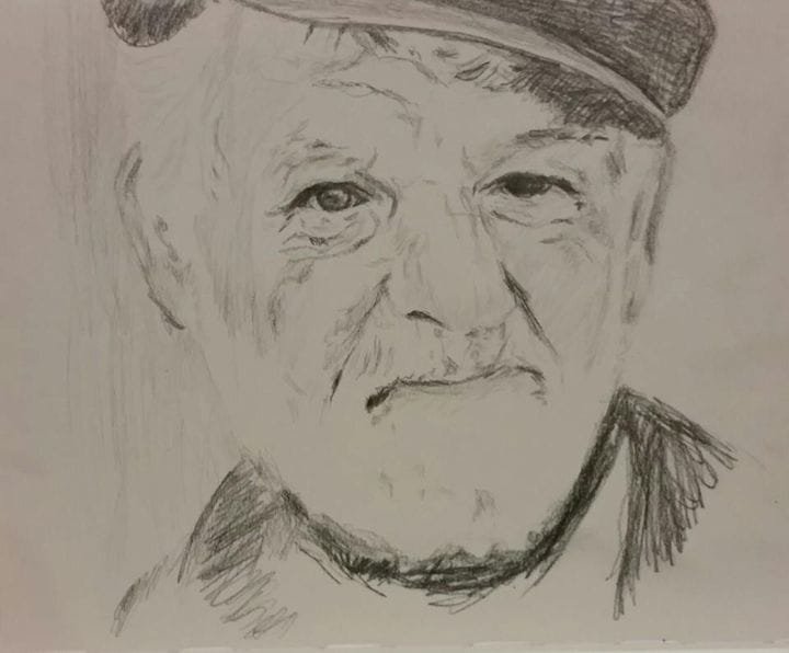 Approx "5"x7". Approx 2013.