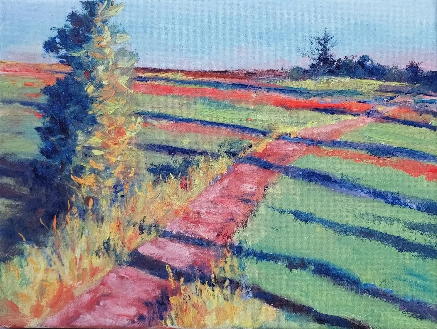 Sold Oil on canvas.  11"x14"