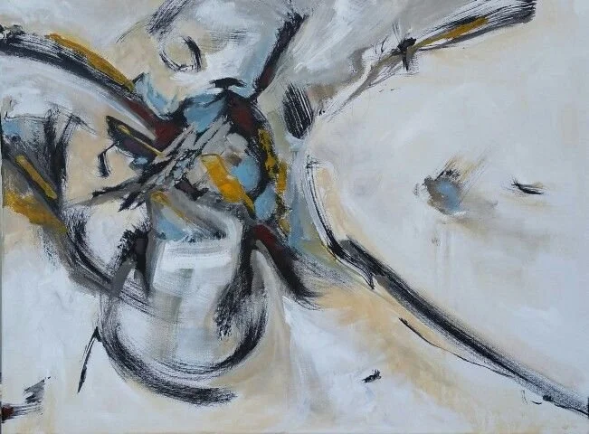 "Untitled #20101" Acrylic on canvas. 18"x24" 2015