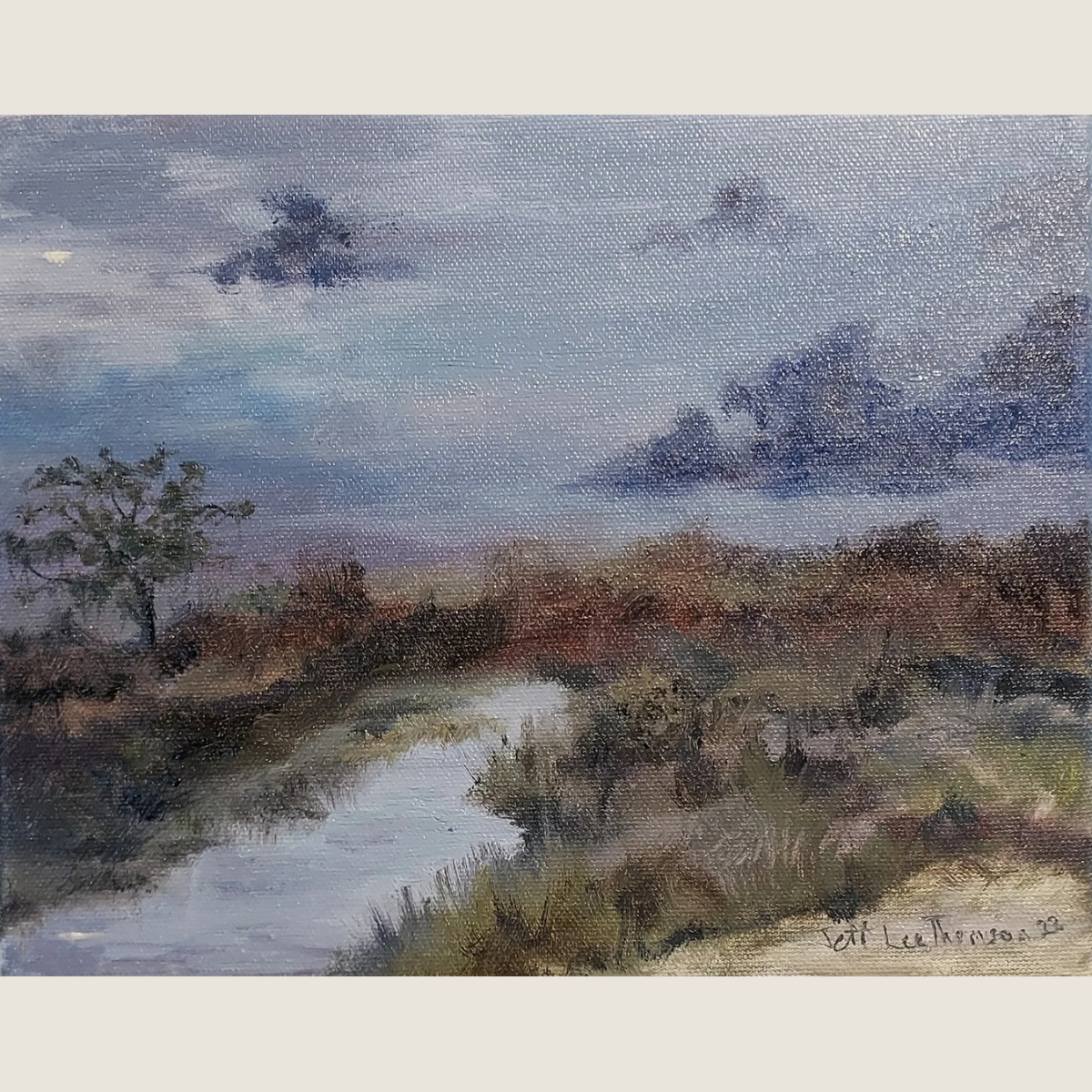 Hunting Frogs By Flashlight Under The Moon