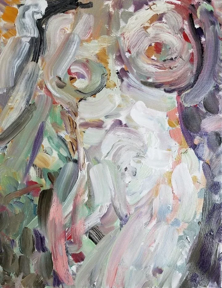 $200 "One Million Love Songs" Oil on canvas. 11"x14" 2018