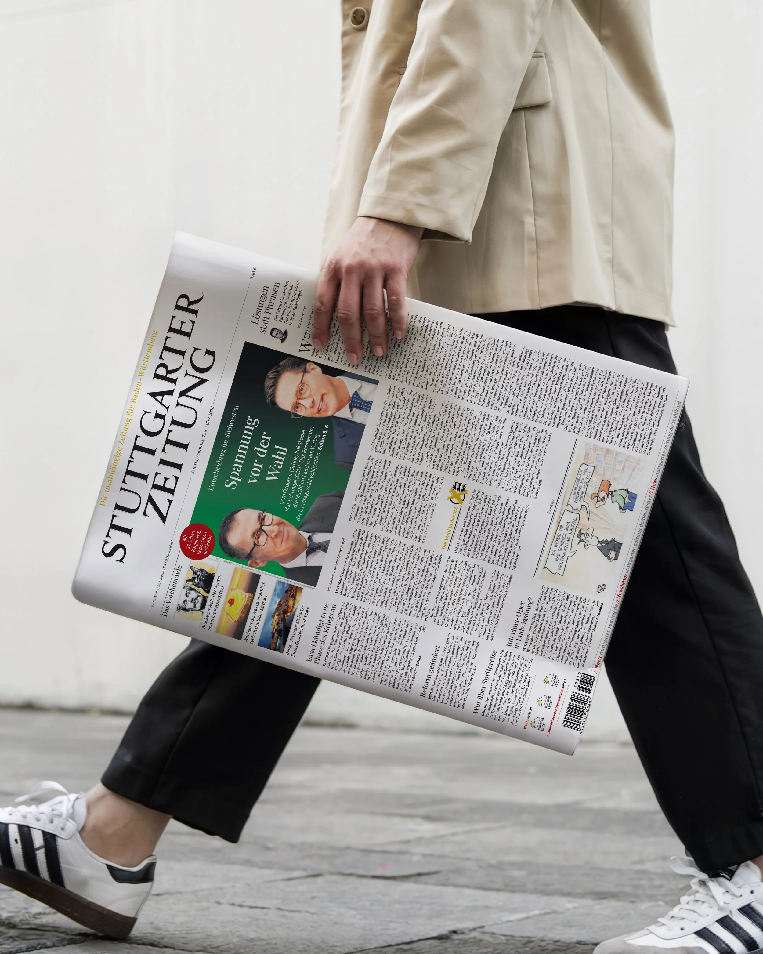 Unser Projekt Haus im Weinberg in der aktuellen Wochenendausgabe der Stuttgarter Zeitung