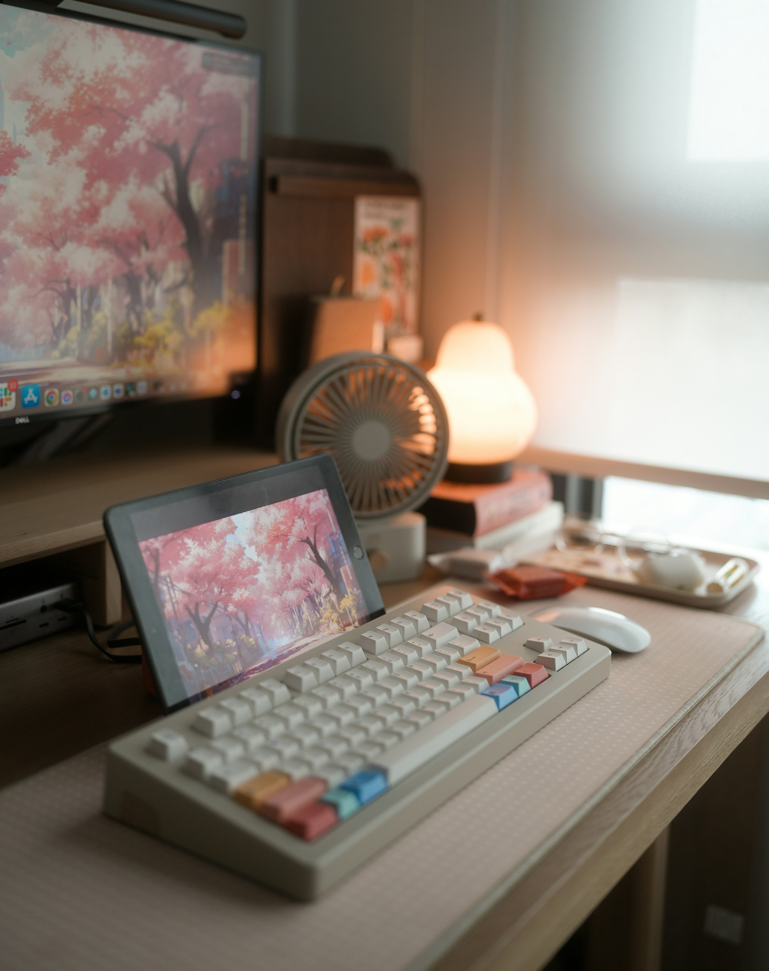 Close-up of Laptop with coffee next to it