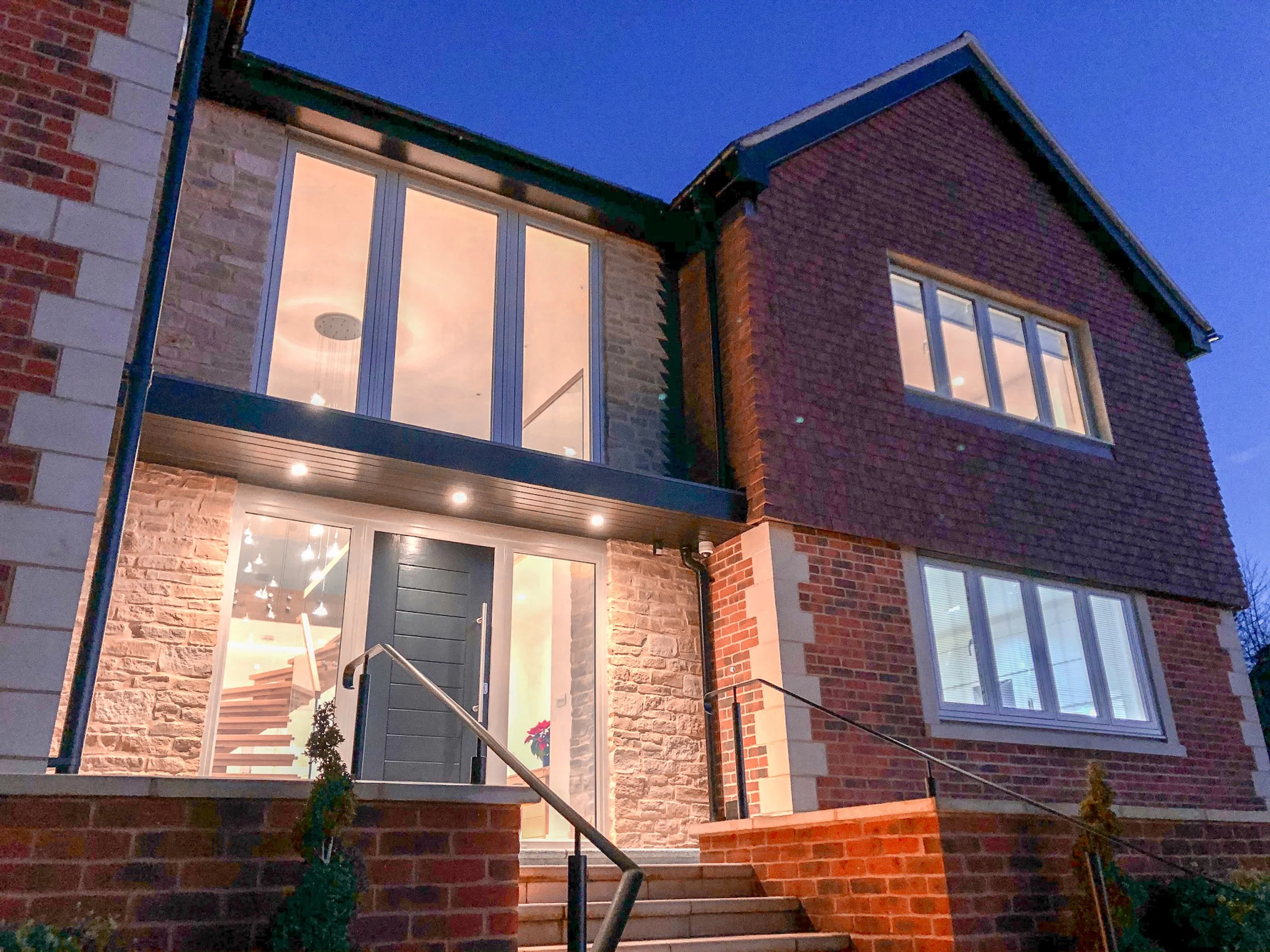 Headlands entrance night