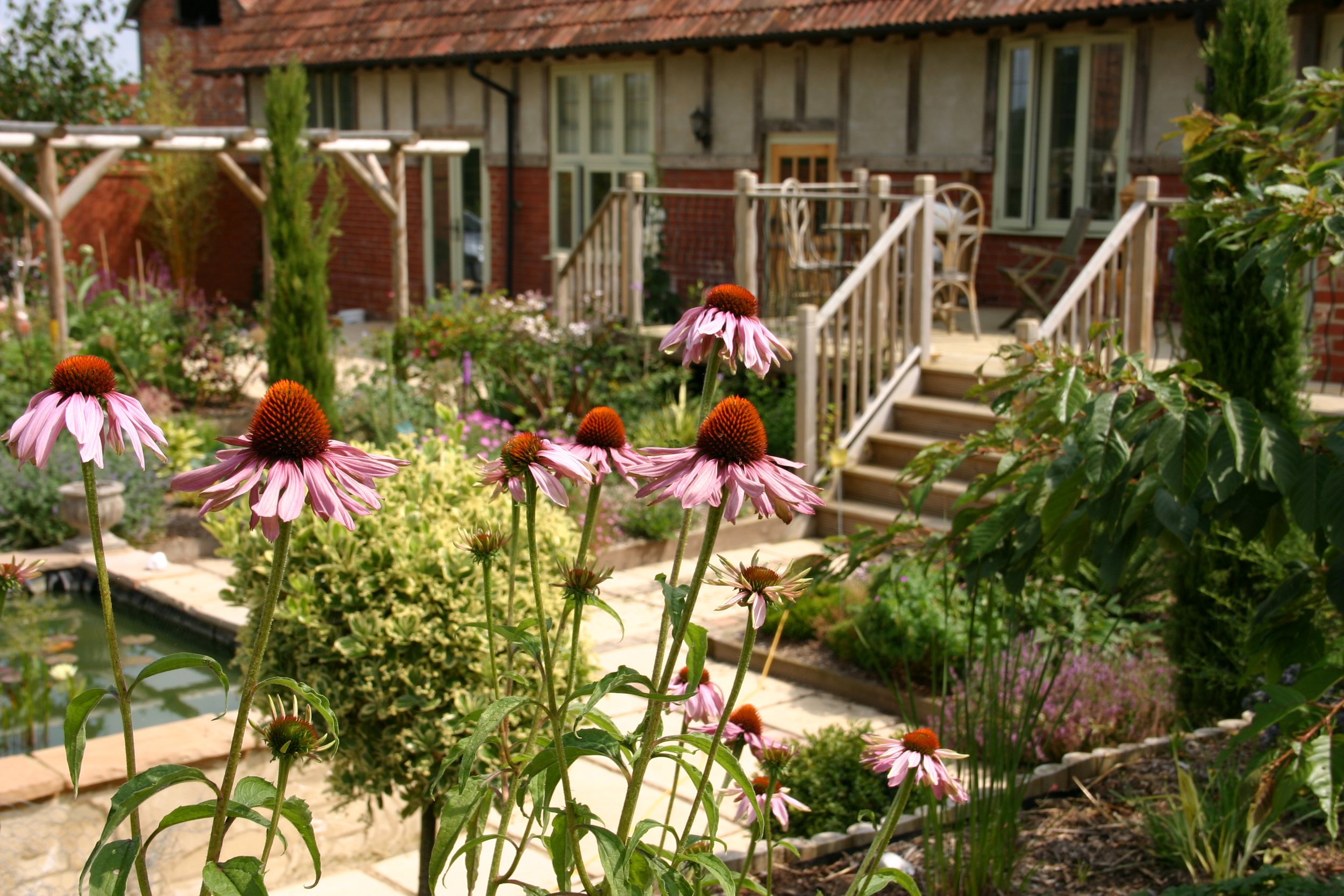 River Barn garden