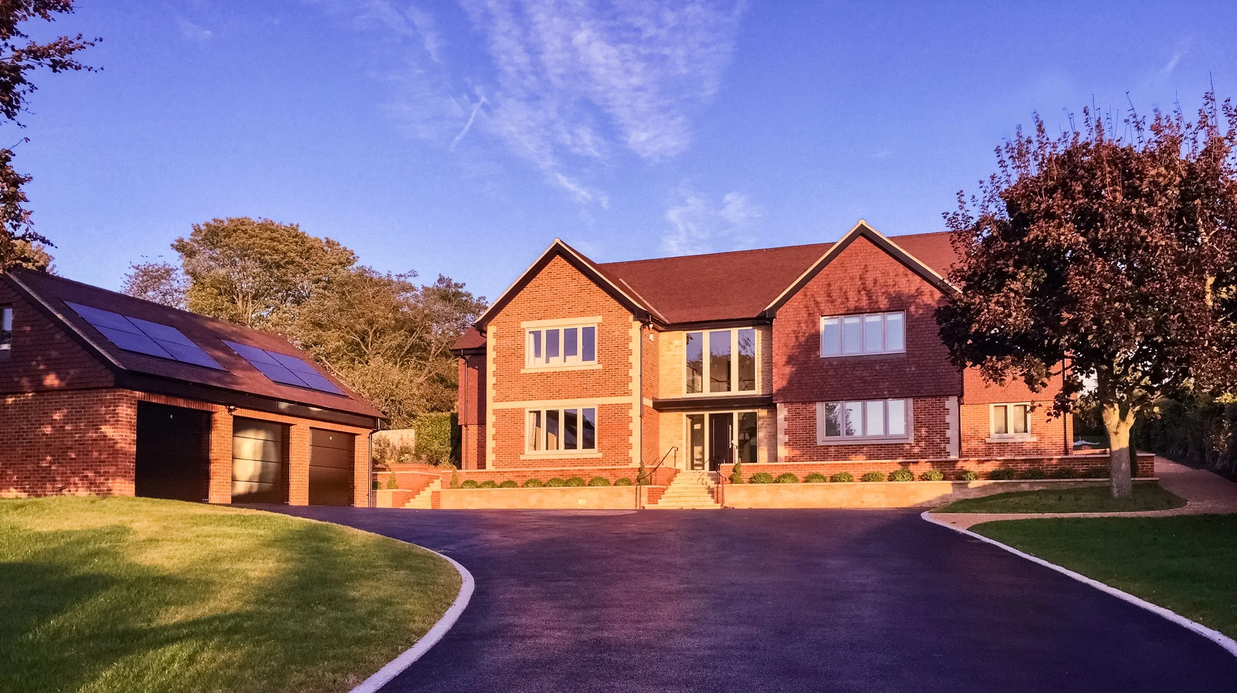 A contemporary country house