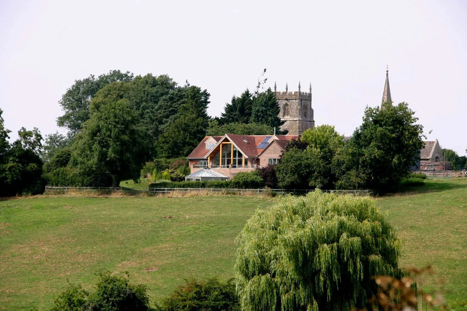 Parsonage Farm distant