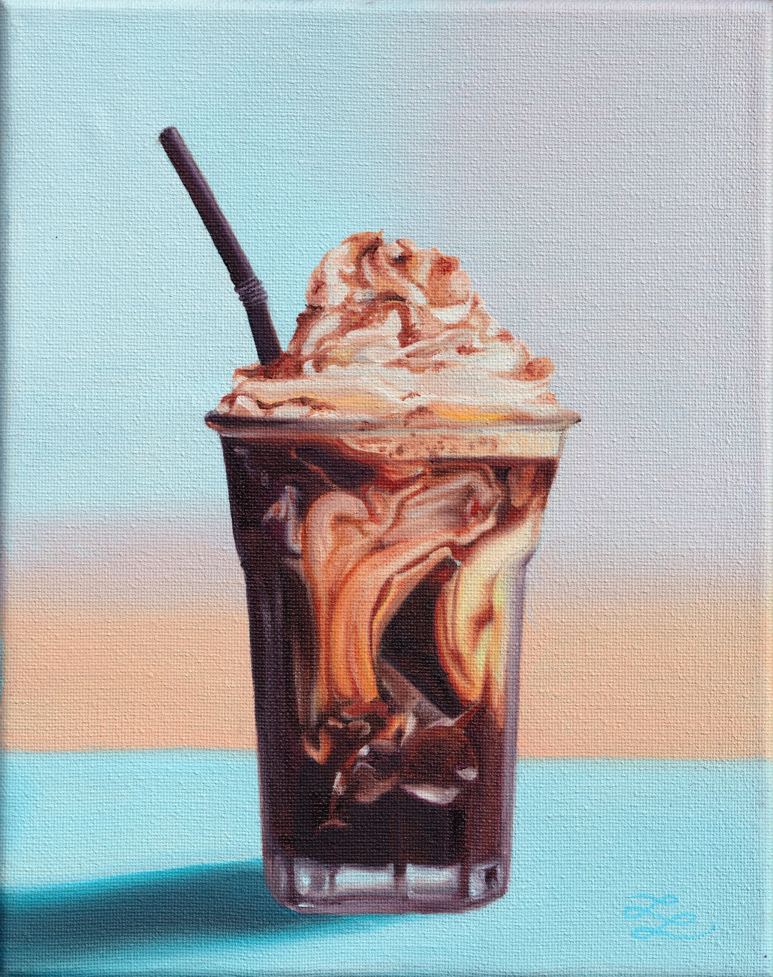 Iced Orcamel Macchiato