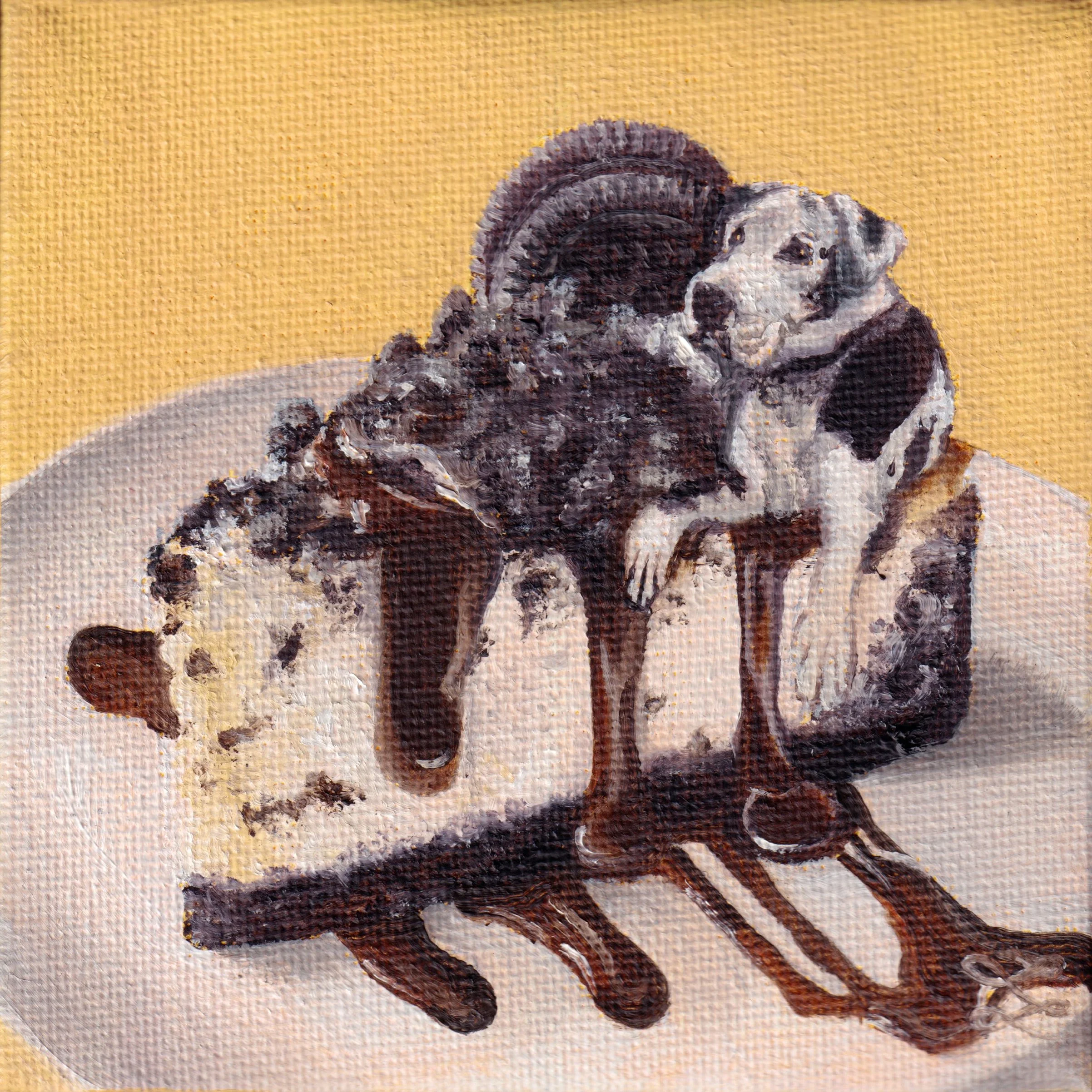 Gran Danés de Queso y Chocolate