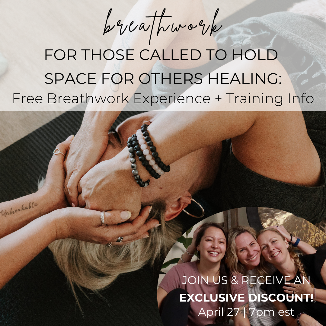 FREE LIVE Breathwork Experience & Training Info Session