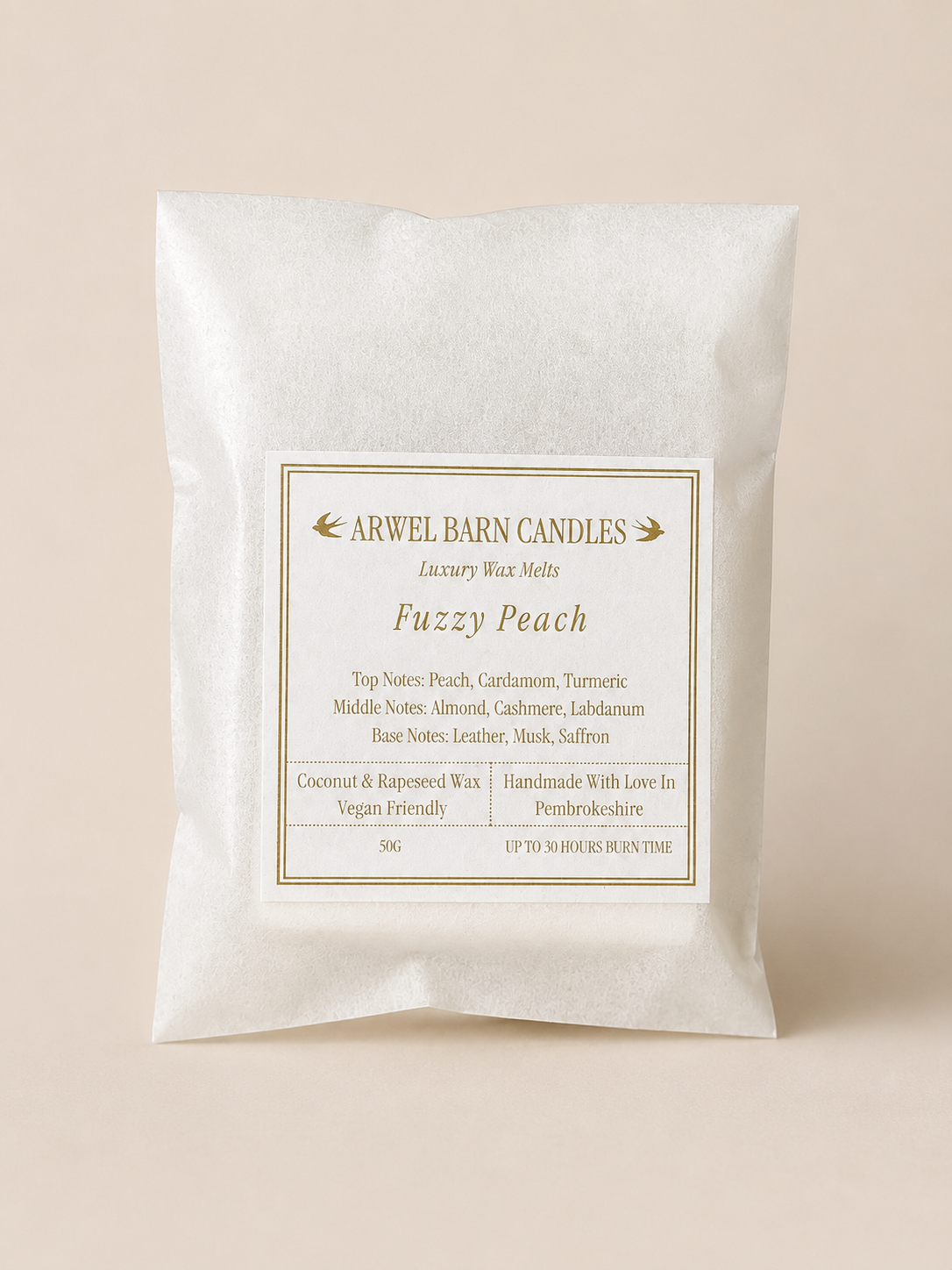 Fuzzy Peach Wax Melt