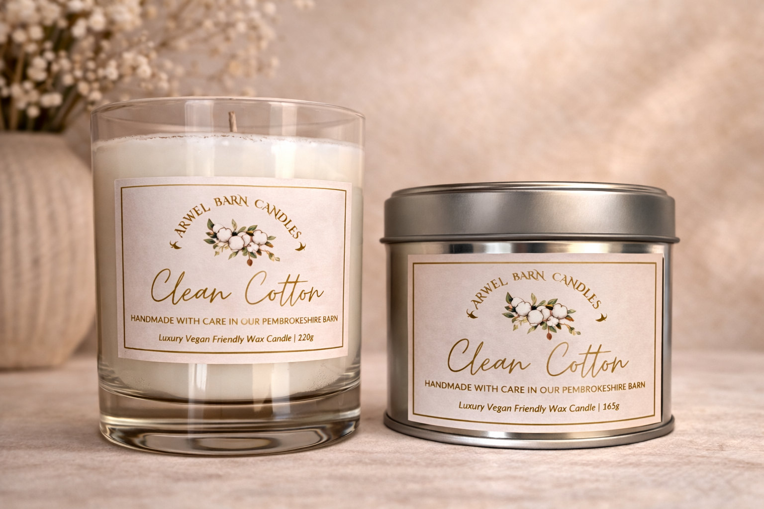 Clean Cotton Candle