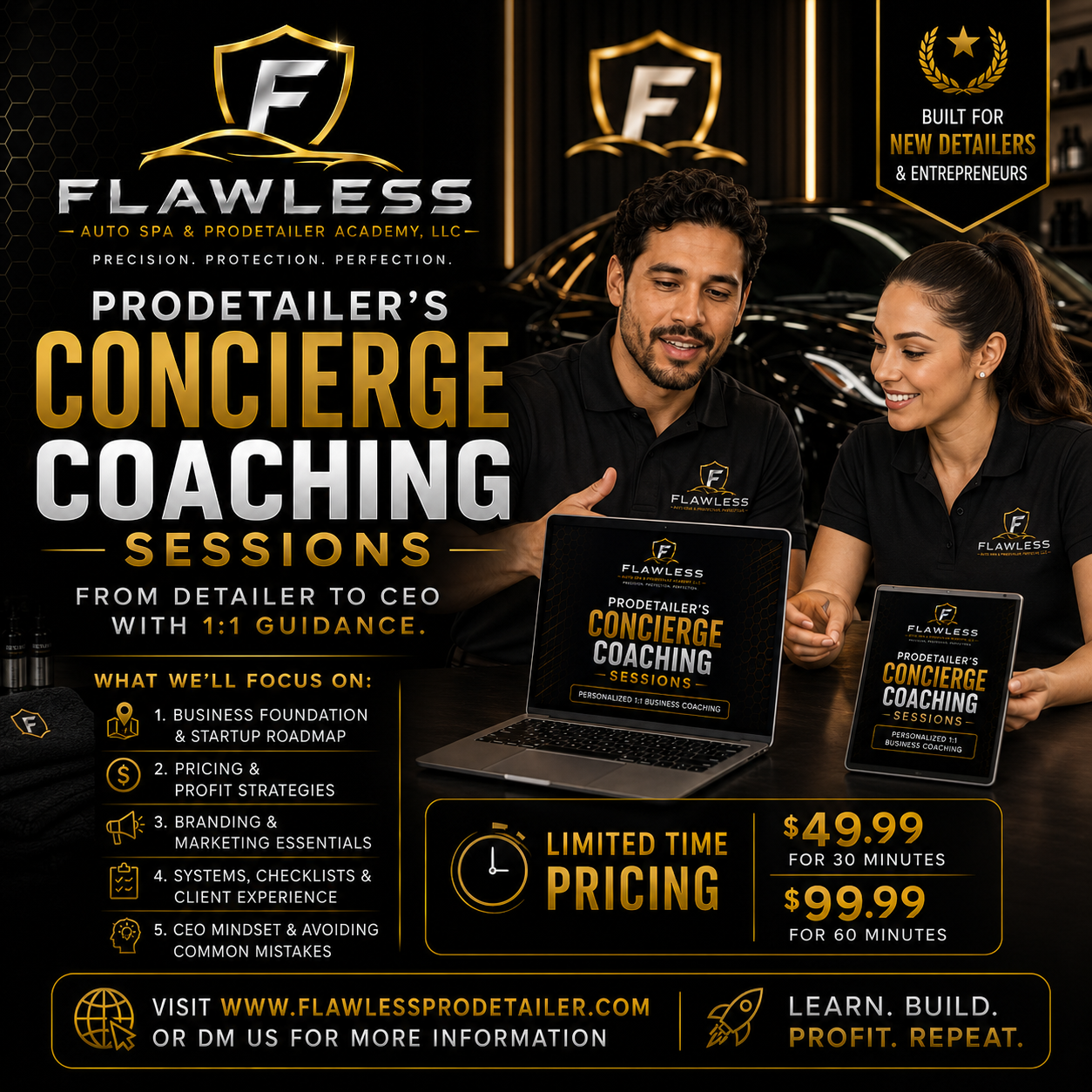 ProDetailer's Concierge (1-on-1) Coaching Session (60 minutes)