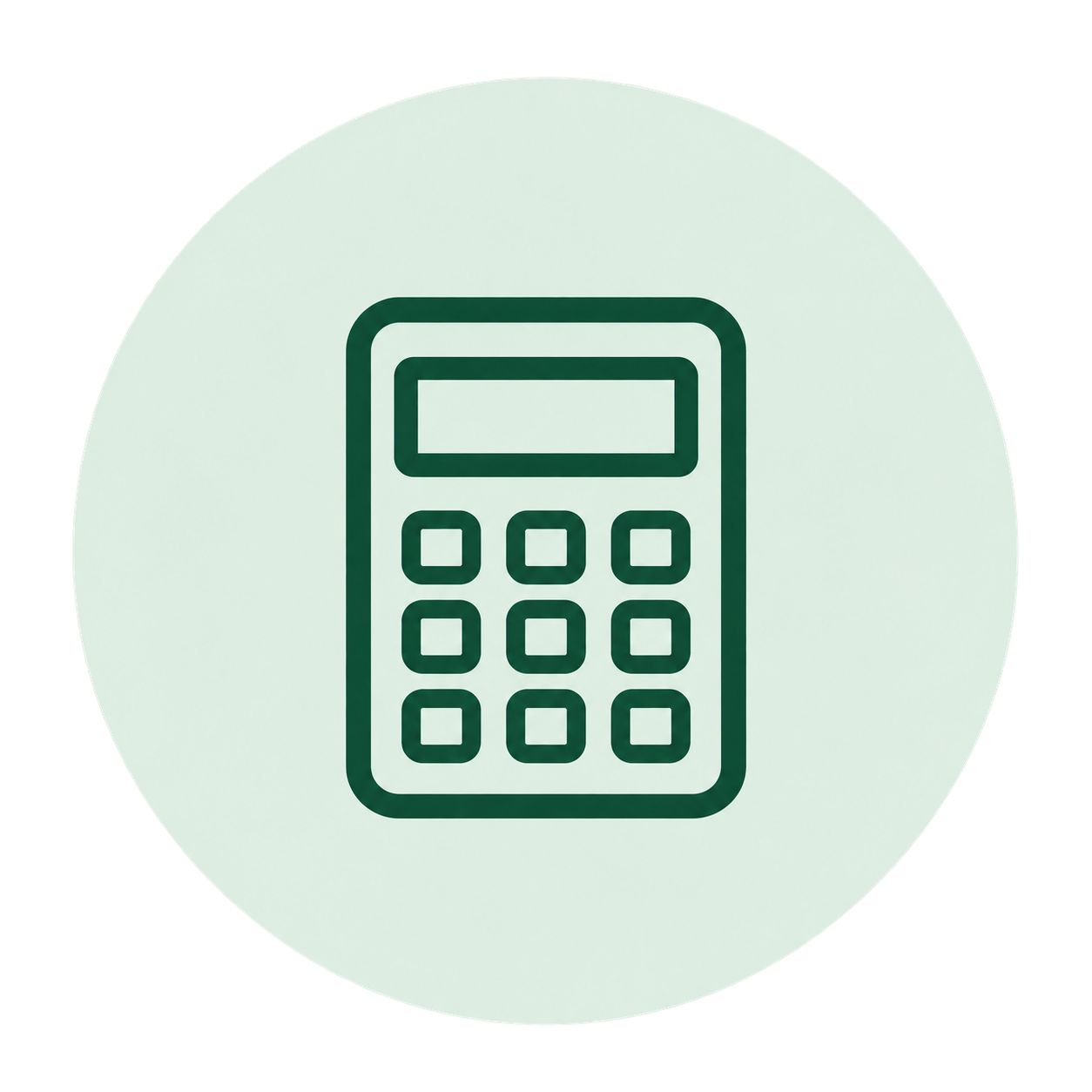 Quantity surveying and construction estimating icon