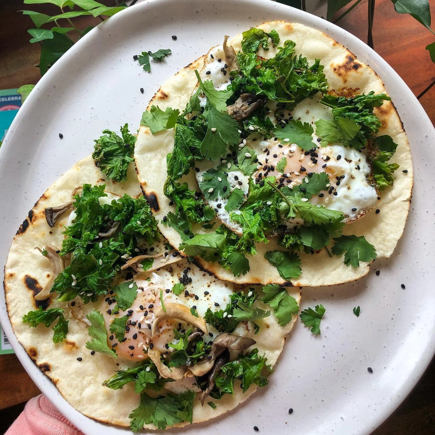 Made this for lunch, then realized it&rsquo;s Tuesday. Celebrating taco Tuesday over here without even trying! 🌮🌮🌮